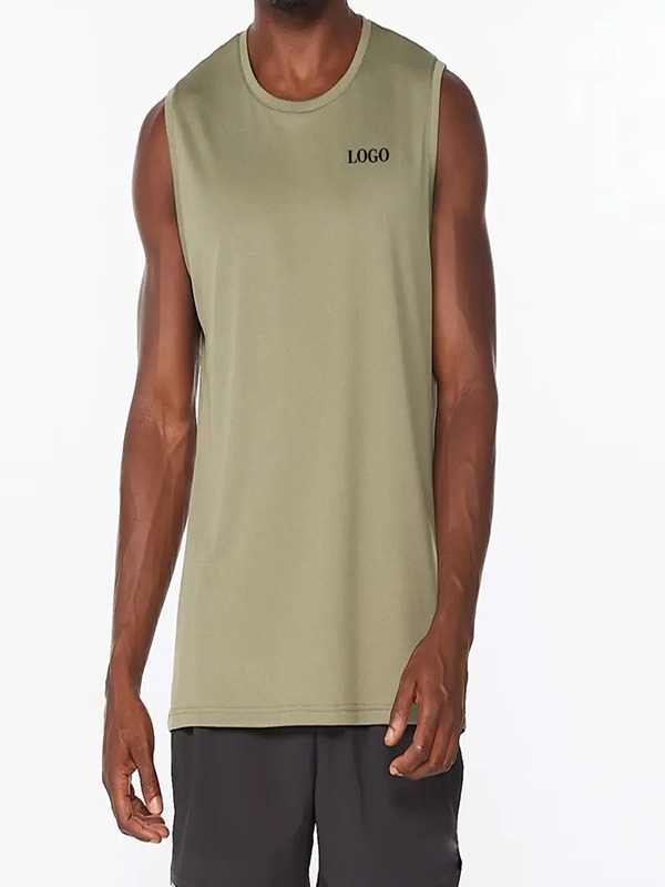 Custom Logo High Quality 100% Cotton Tank Top Blank Puff Rhinestone Plain Sexy Fitted Tank Top