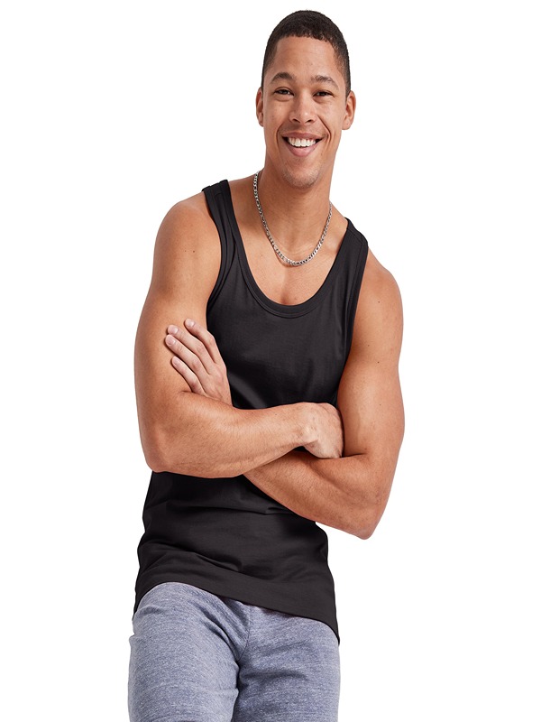 New Fashion Solid Sleeveless Sports Tank Top Custom Men Running Training Fitness Gym Vests