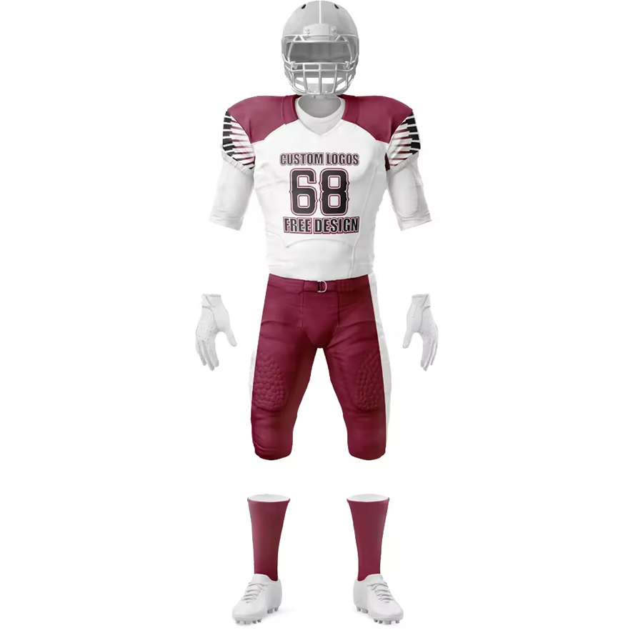 New design youth american football uniform latest style