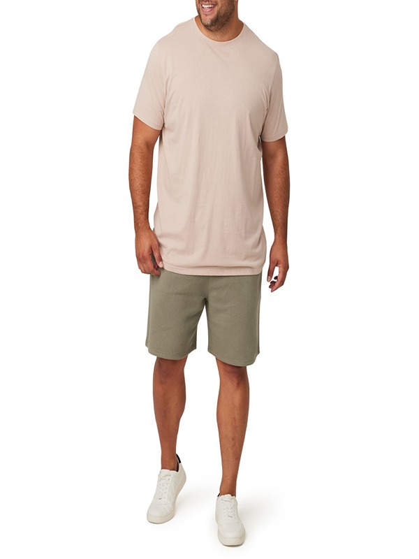 Casual Knitted Shorts With Drawstring Waist And Pockets Regular Fit Solid Color Breathable Shorts