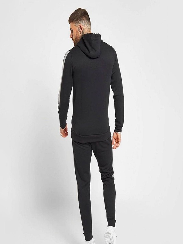 Branded Clothing Manufacturer Custom Hoodie Men Sportswear Tracksuits