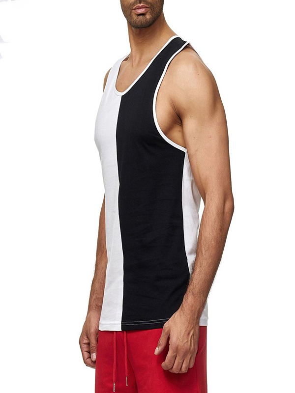 Lightweight Tank Top Sports Vest Quick drying Casual Running Fitness Yoga Wear Fashion Front