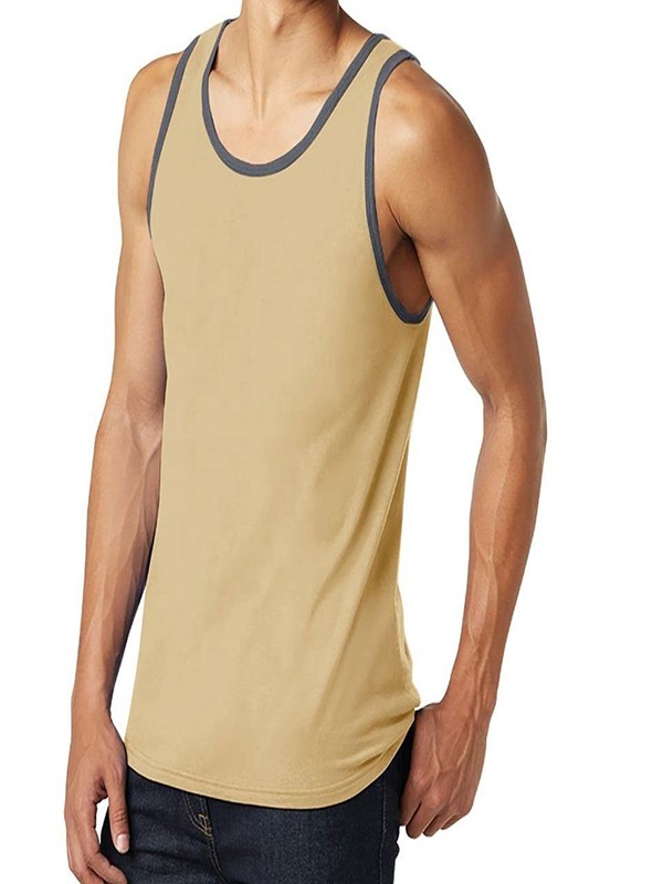 Custom Lightweight Tank Top Breathable Sporty Workout Shirt Seamless Gym Print for Runners Fitness