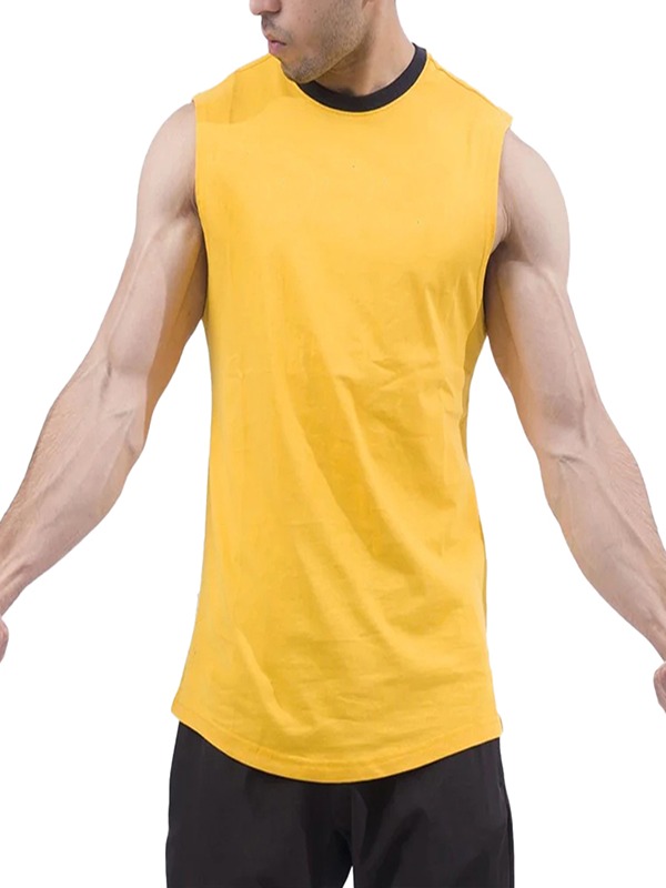 Men Tank Top Quick Drying Vest Sportswear for Running Singlets Casual Summer Tank Top Vest
