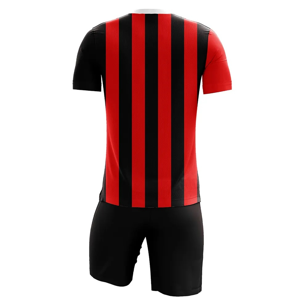 best sale breathable polyester soccer jersey short set sublimation