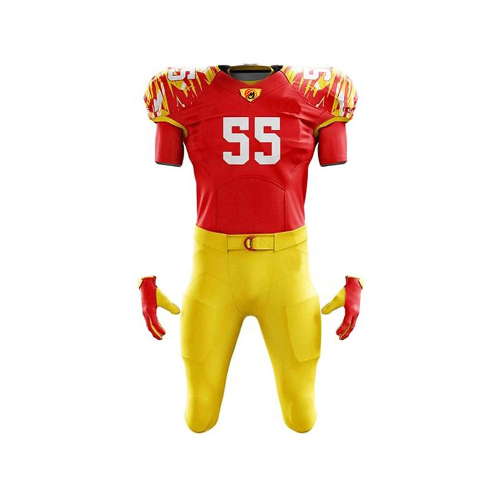 Top quality american youth football uniforms for training wear high quality