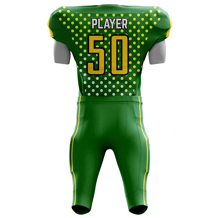 Adult custom logo american football breathable quick dry 100% polyester