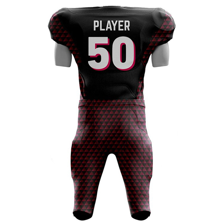 New arrival customized american football uniforms sublimated printed