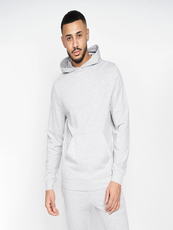 High Quality Custom Pullover Blank Men With Pocket Tracksuits Set Blank Jogging Suits