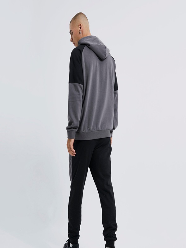 Men Clothing 100% Cotton Hoodies and Sweatpants Set Pullover Streetwear Tracksuits