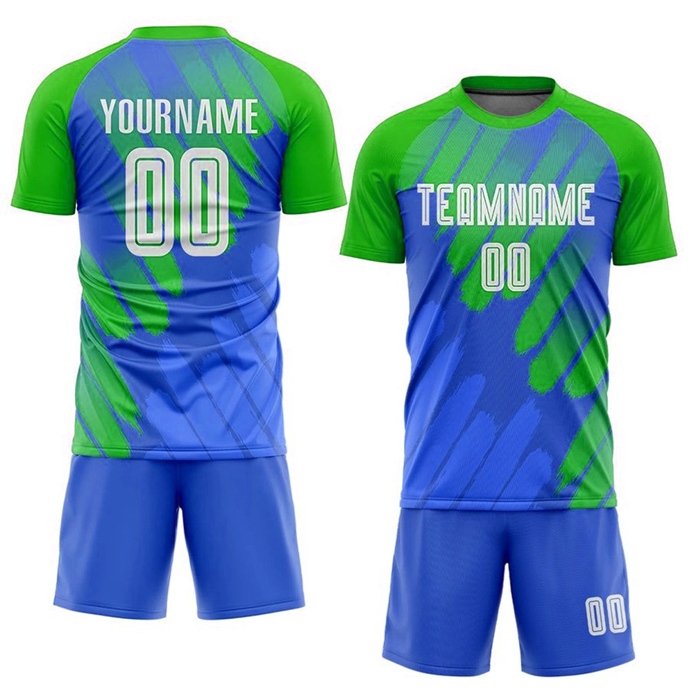 Customizable soccer team uniform jersey for new season sublimation
