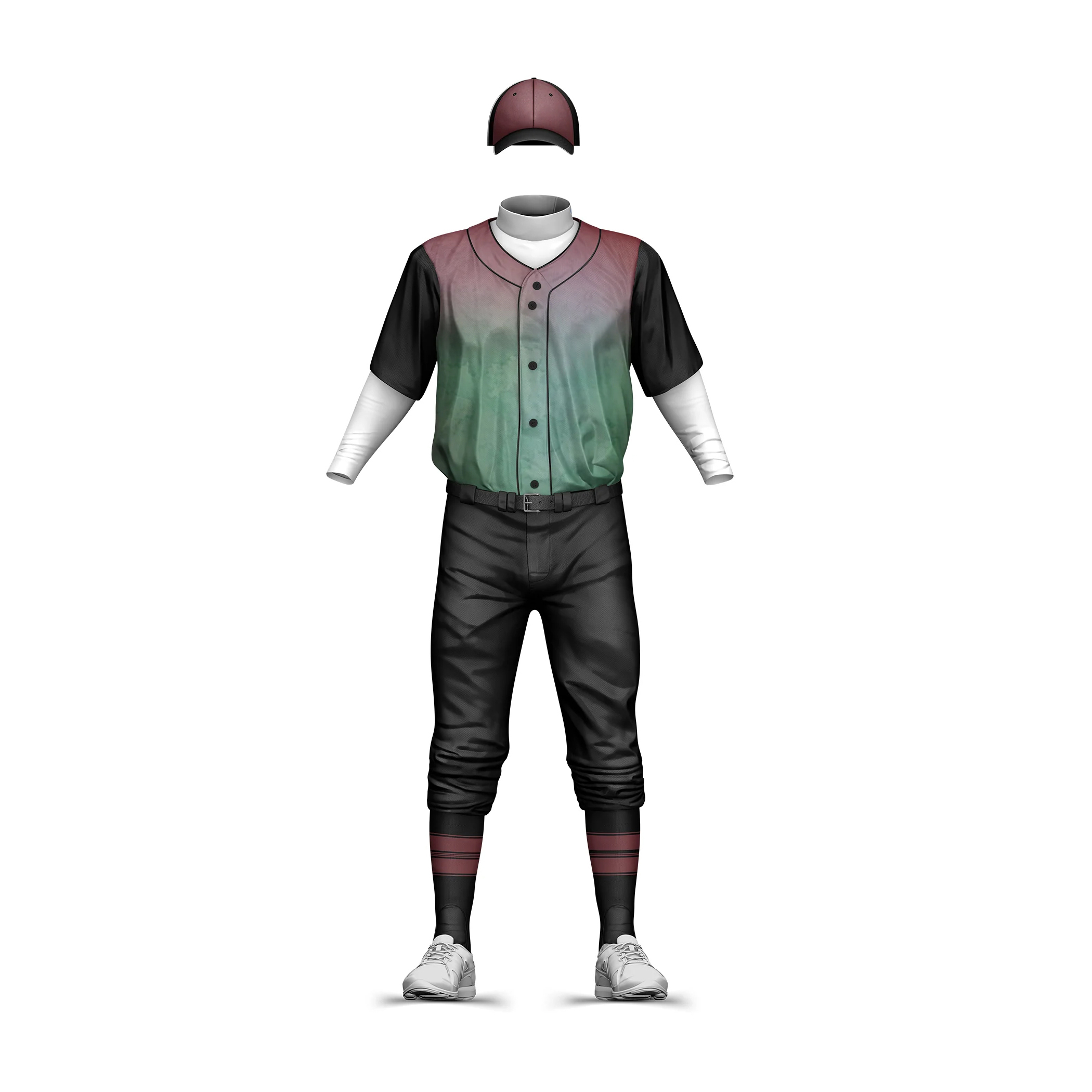 Best selling unisex high quality baseball uniform with customized logo