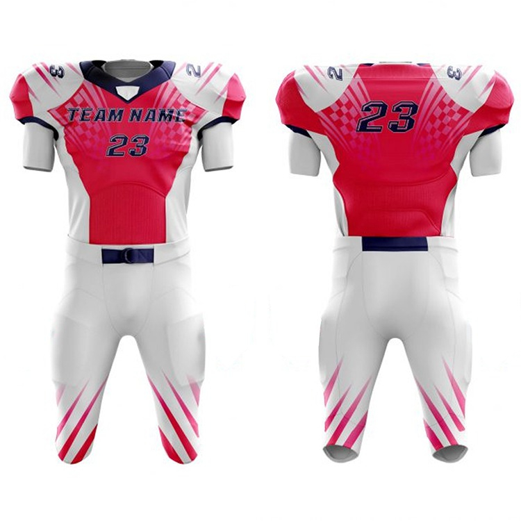 Wholesale custom made football teams uniform xl embroidery logo youth