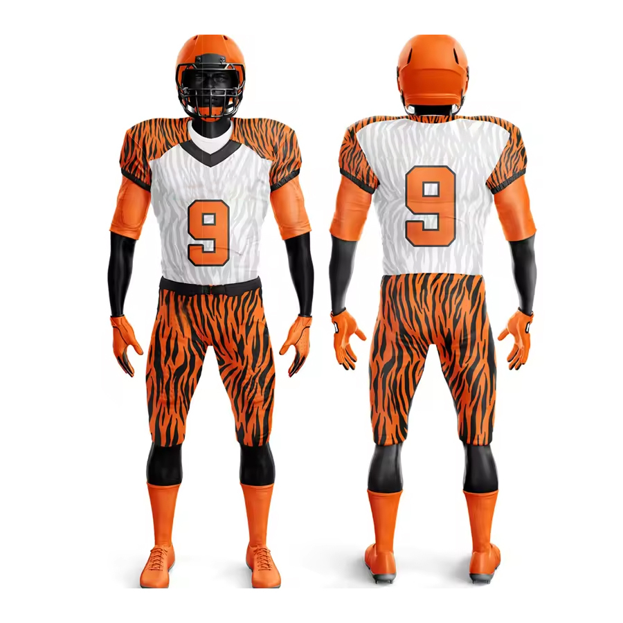 Top quality american youth football uniforms for training wear high quality