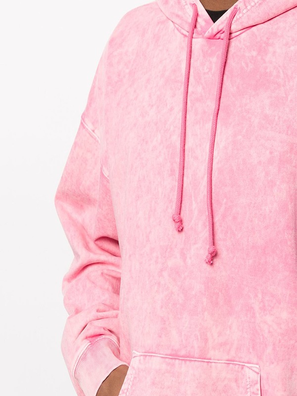 Acid Washed 100% Cotton French Terry Superior Texture Blank Hoodie for Men