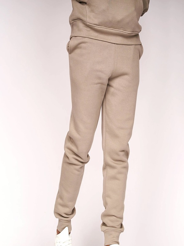 Tracksuits Embroidery Men Two Piece Hooded Set Solid Color Blank Plain Tracksuit