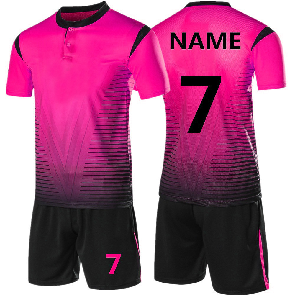Customizable soccer team uniform jersey for new season sublimation