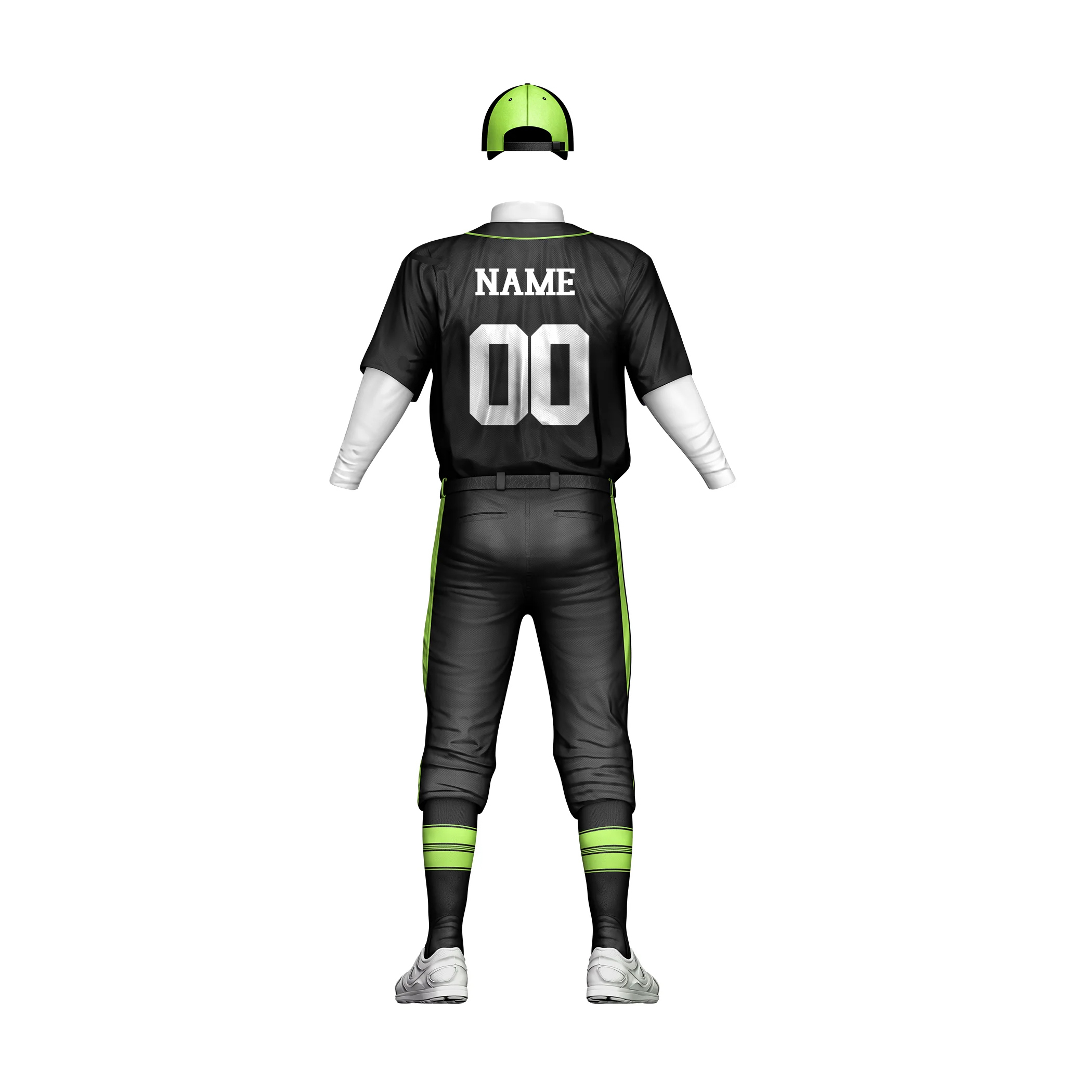 Baseball uniforms unisex wholesale custom mesh fabric sublimated