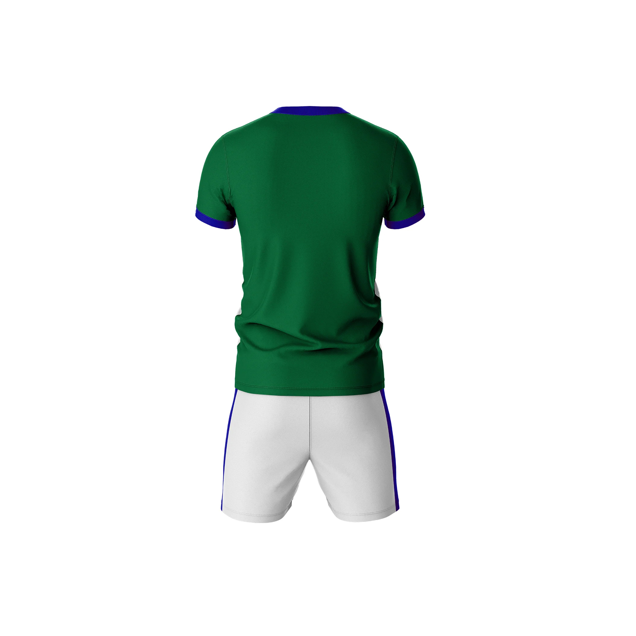 Custom team logo printed 100% polyester moisture wicking v neck rugby
