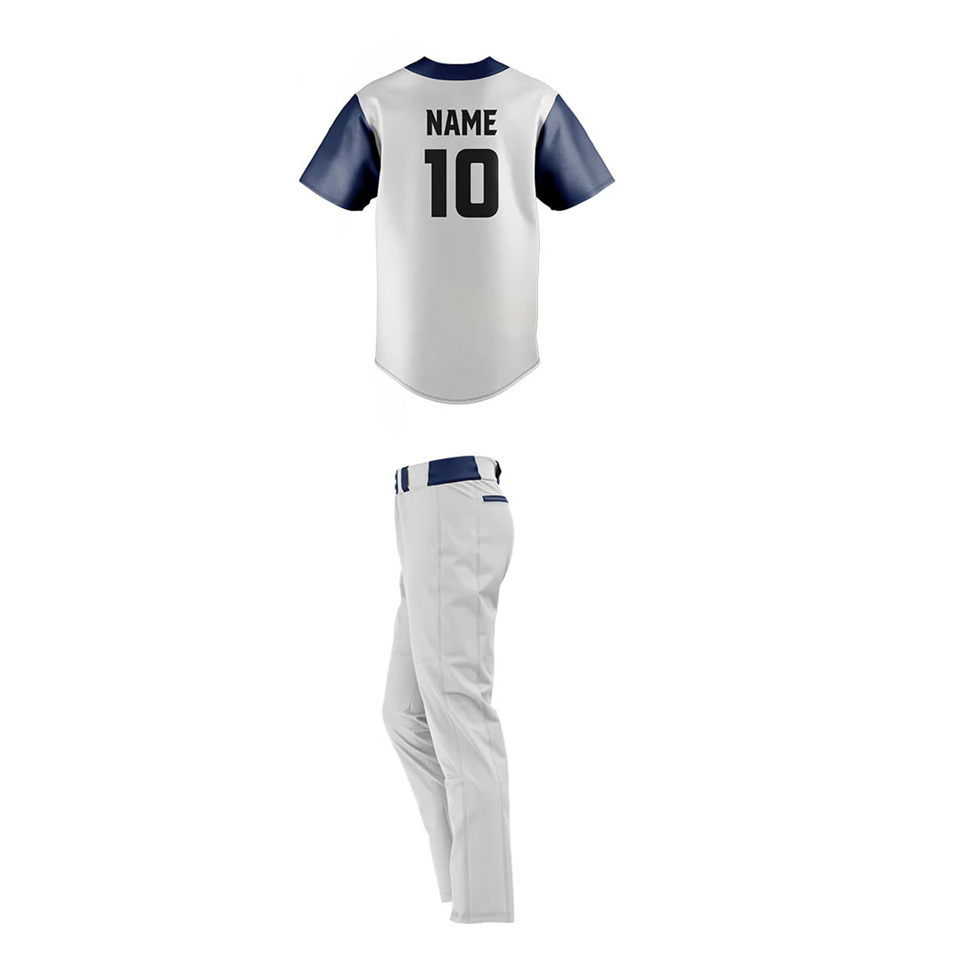 Hot sale custom plaid breathable 100% polyester baseball shirt button