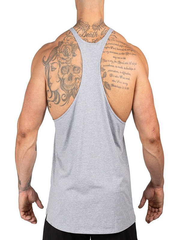Custom High Quality Seamless Fit Breathable Running Vest Singlet Tank Tops for Men