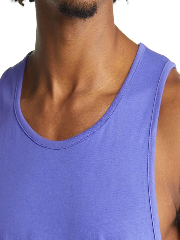 Custom 100% Cotton Summer Crew Neck Boys Tank Tops Wholesale