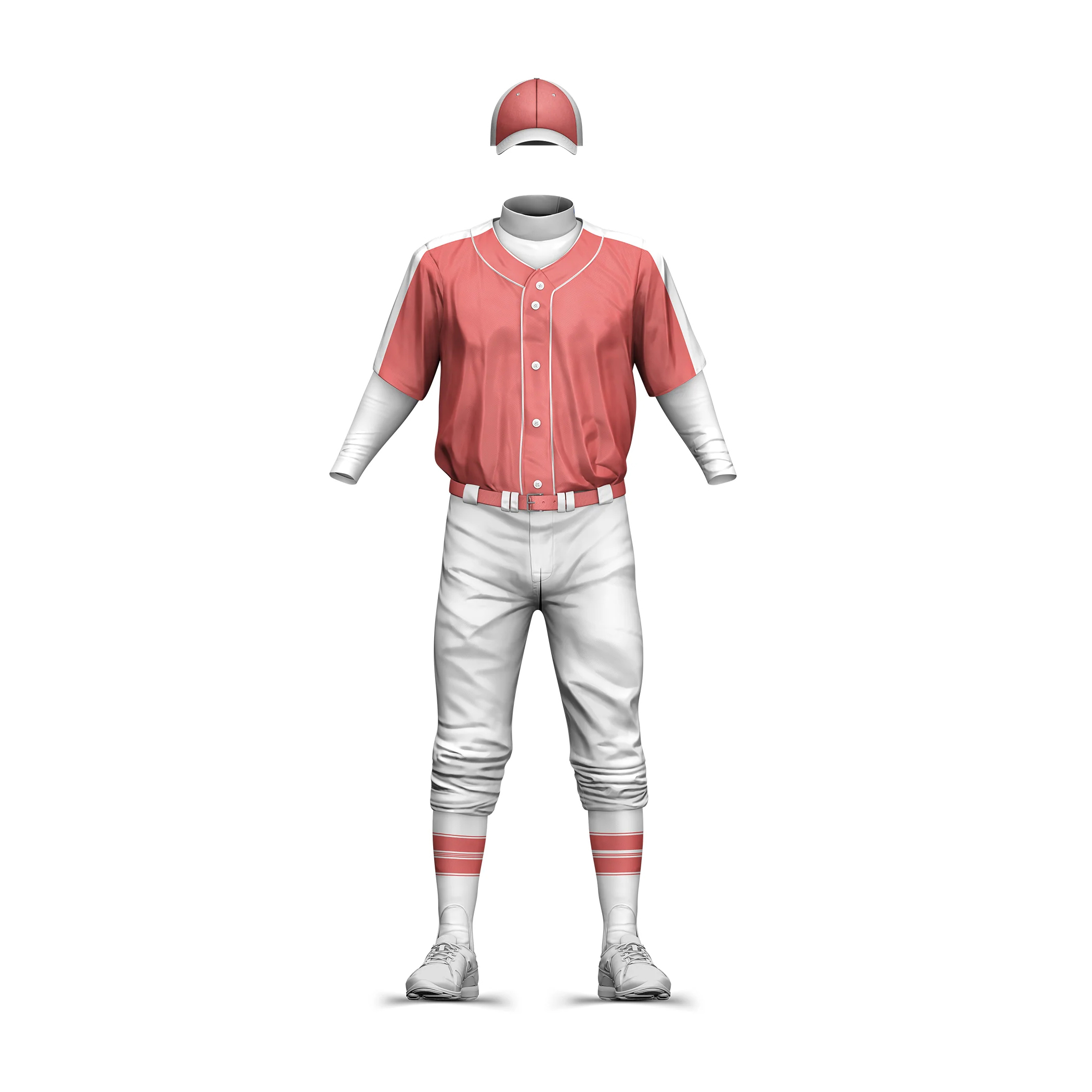 Top selling adult size plaid baseball softball uniform breathable team