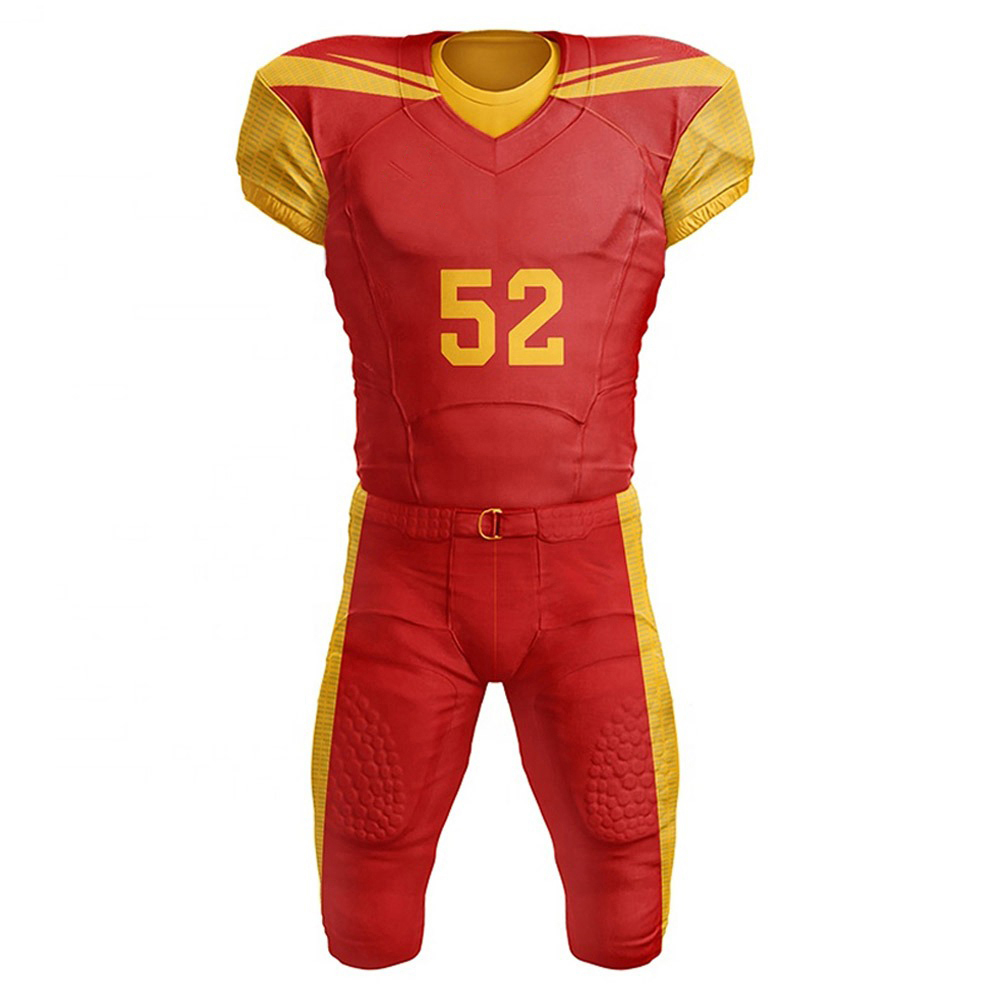 Custom made american football uniform quick dry breathable sports wear